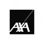 logo noir et blanc axa